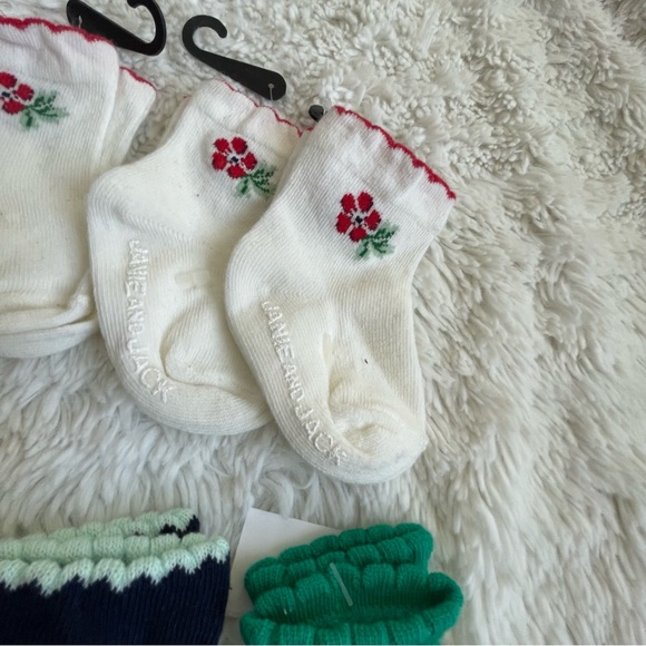 Janie And Jack Baby Girls Sock Bundle Wholesale Lot New Size 6-12m New - Picture 2 of 3